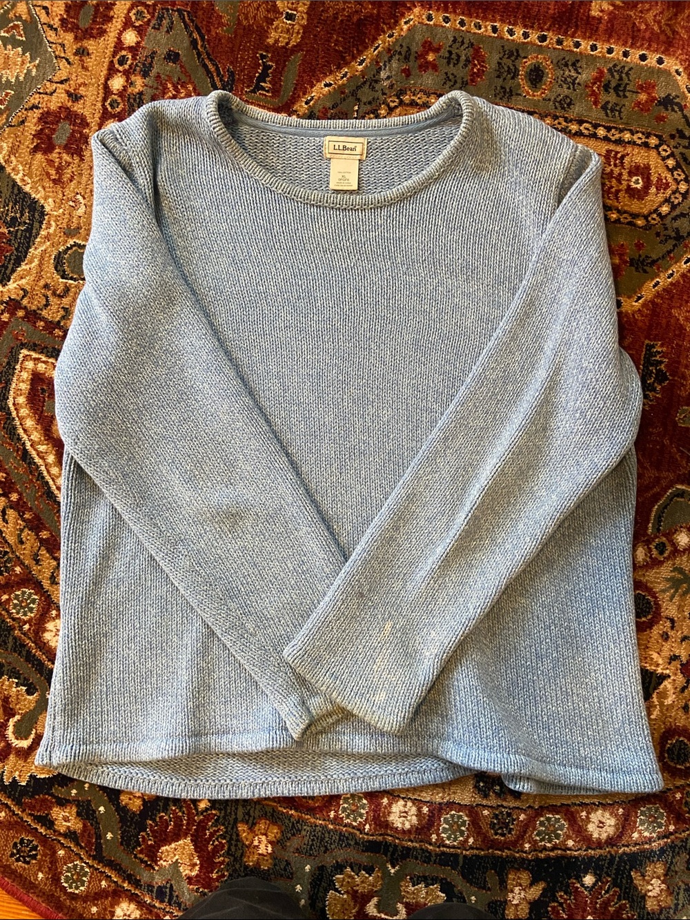 Baby Blue L.L. Bean Sweater